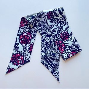 Coach Rose Graffiti Signature Silk Scarf